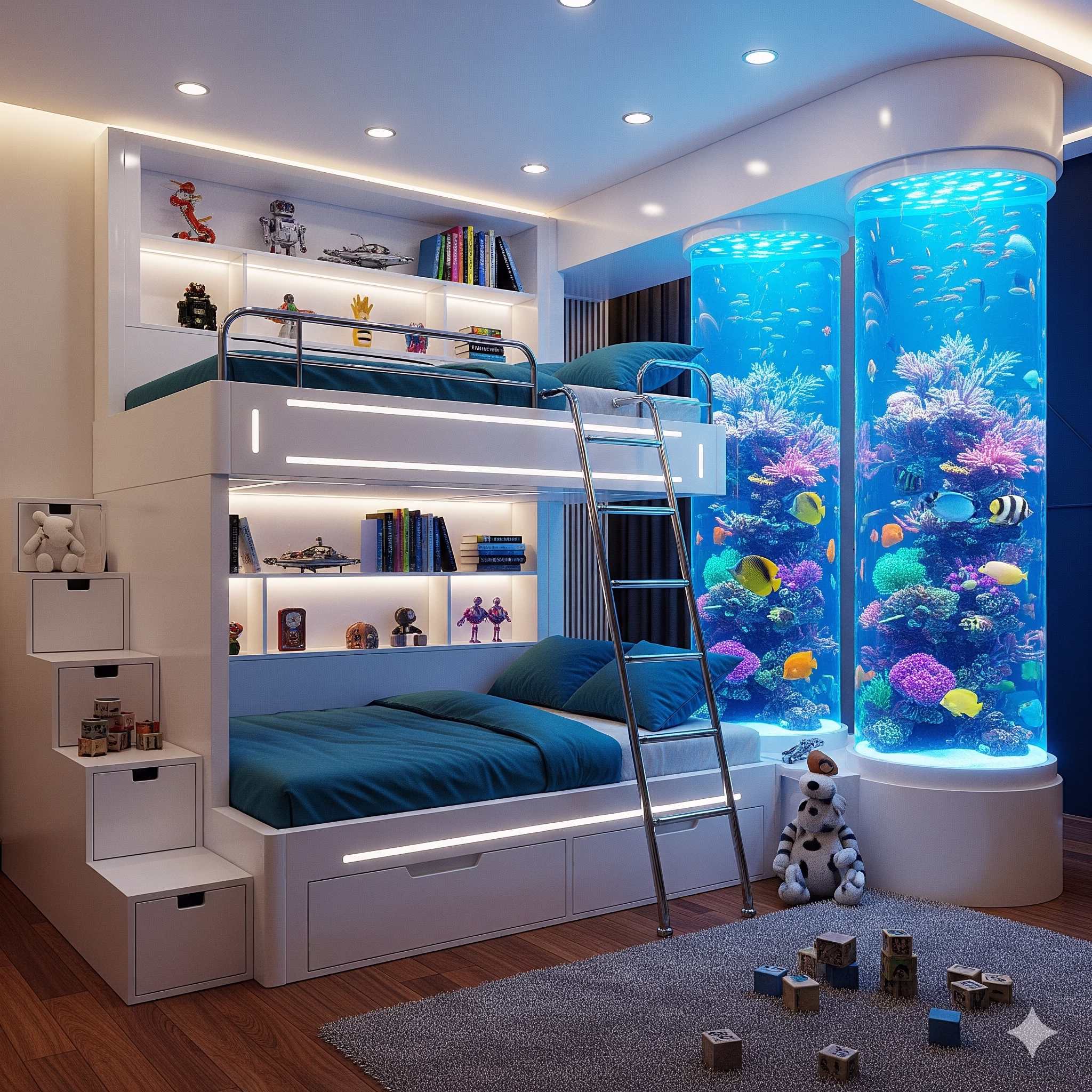 What is an Aquarium Bunk Bed?