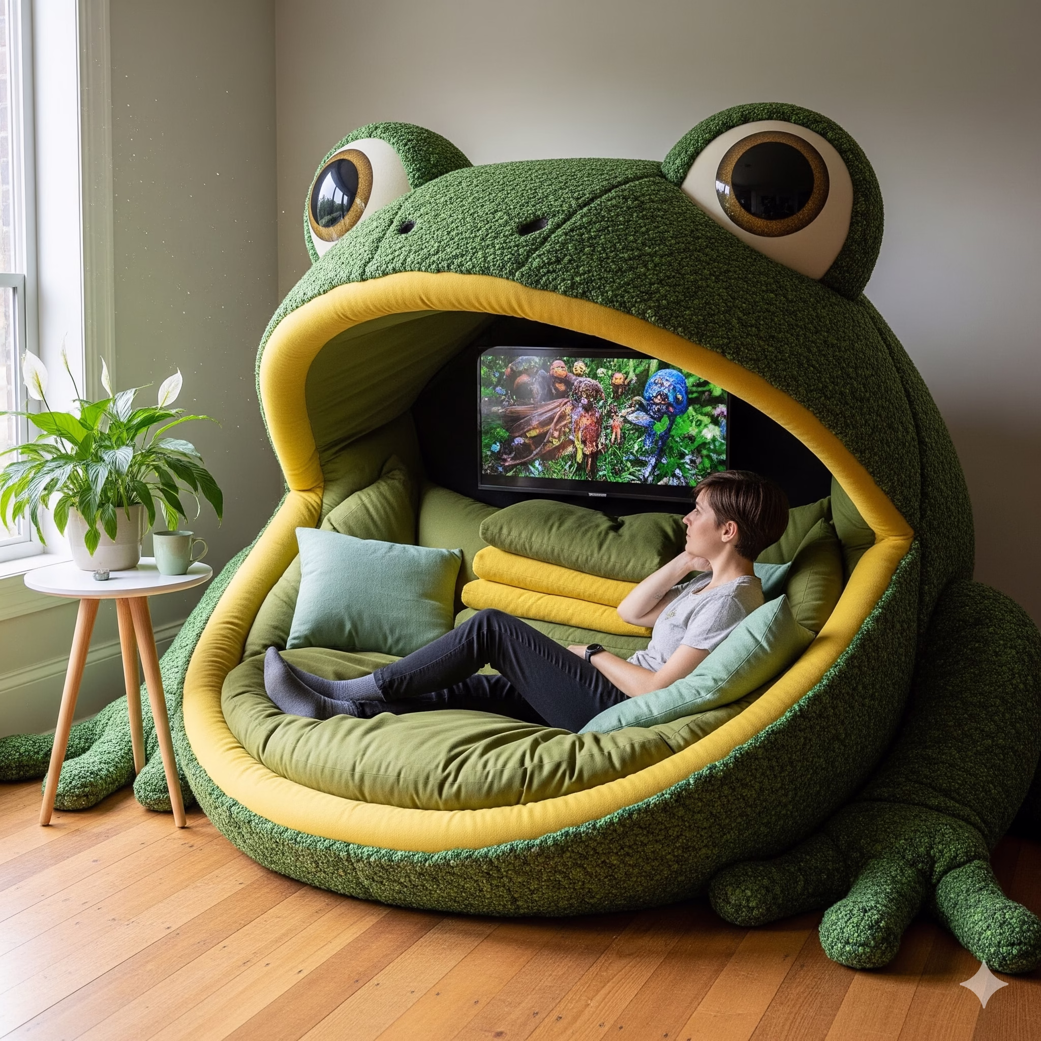 Why Giant Animal Mouth Loungers Are Taking Over