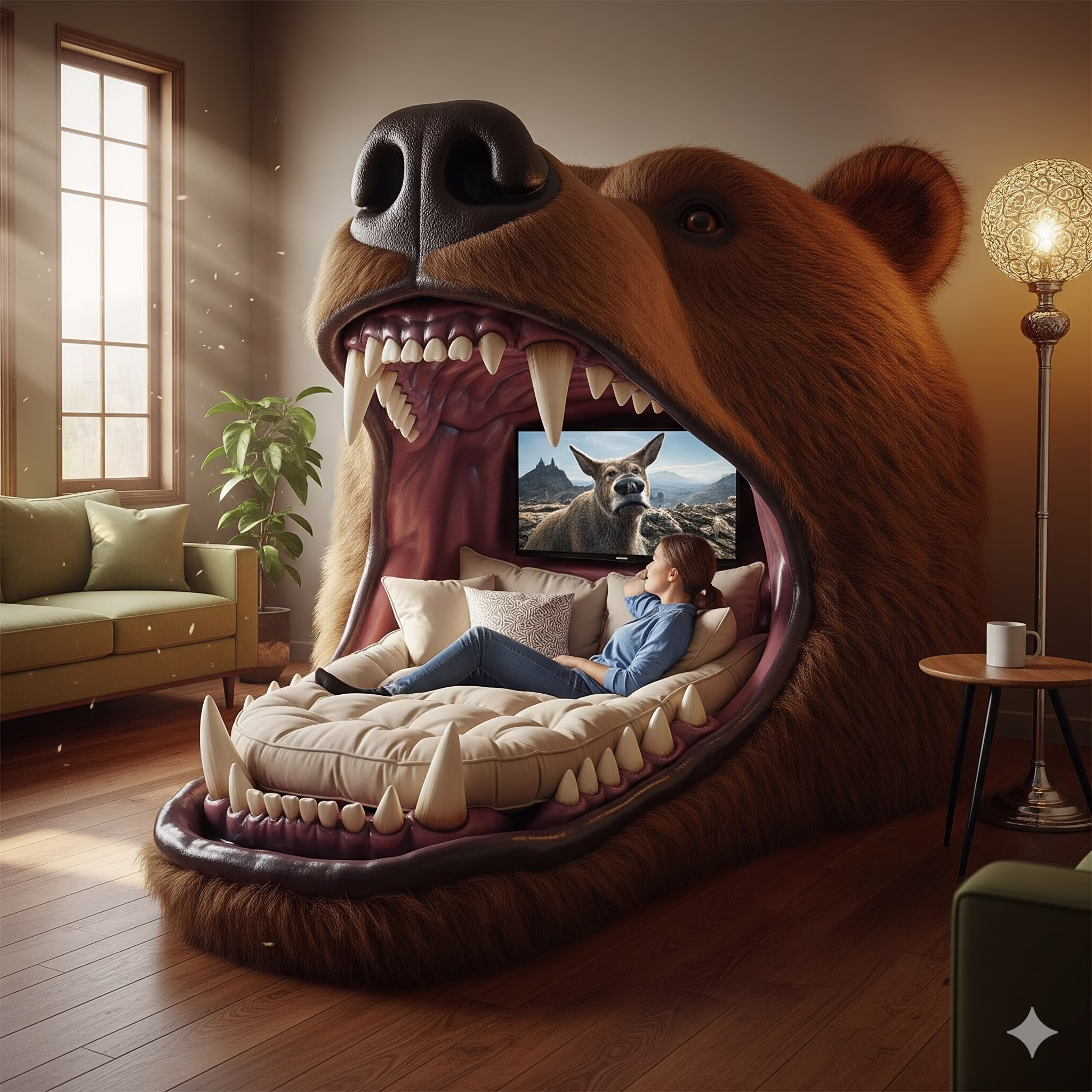 Perfect Spaces for Animal Mouth Loungers