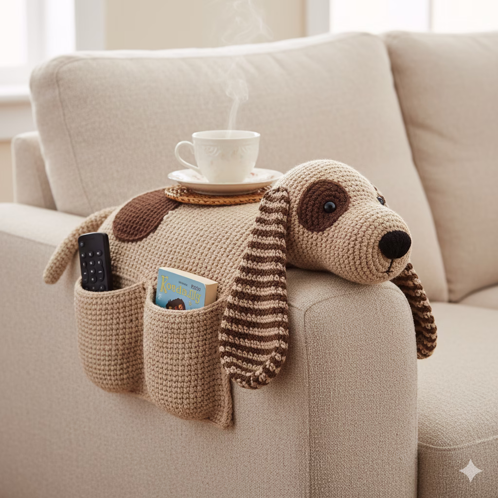 Where to Find Crocheted Dog Sofa Organizers