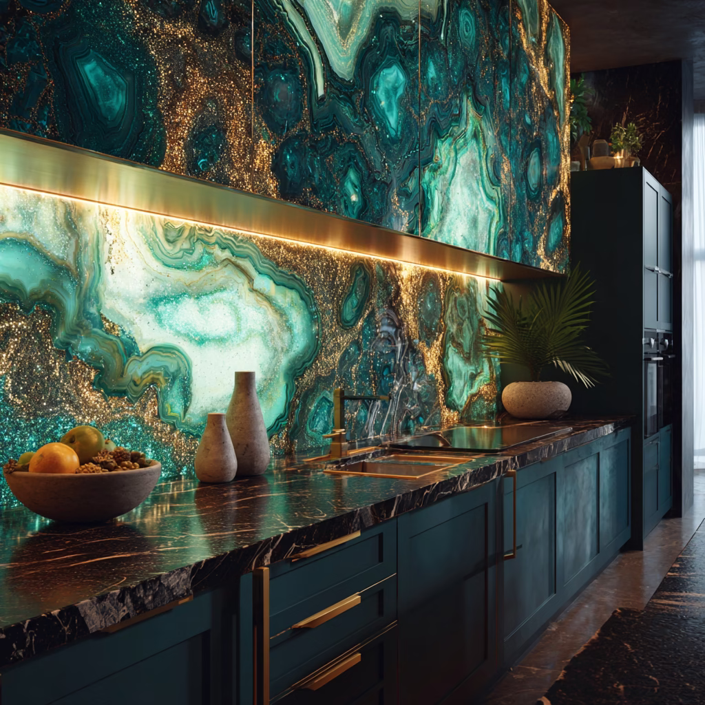 Types of Geode Backsplashes