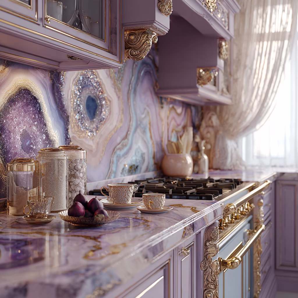 Benefits of Geode Backsplashes