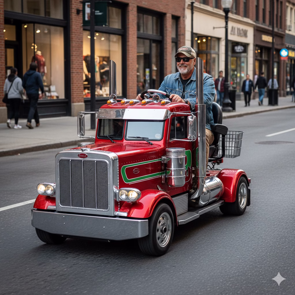 Key Features of Semi Truck Styled Mobility Scooters