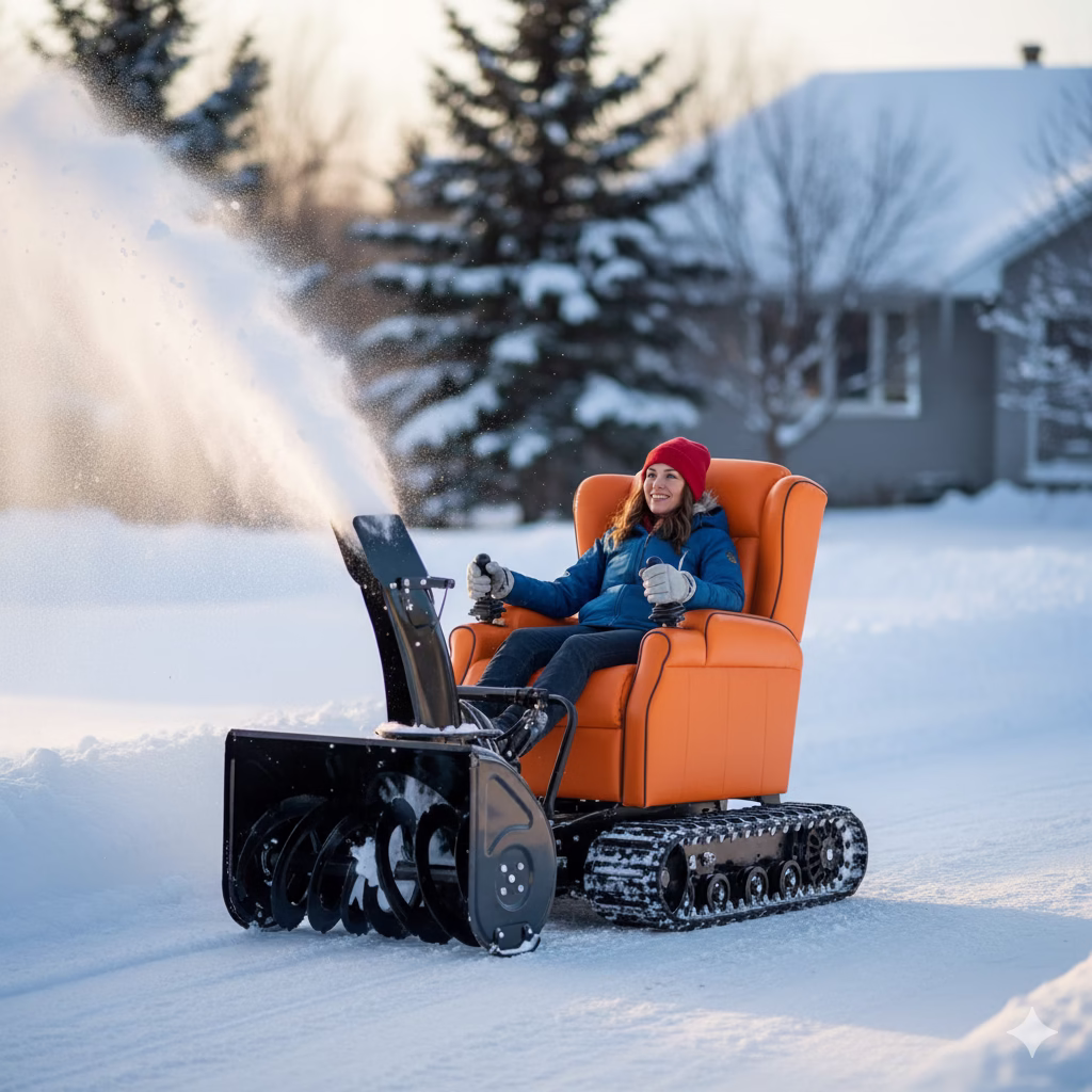 Types of Seated Snow Removal Equipment