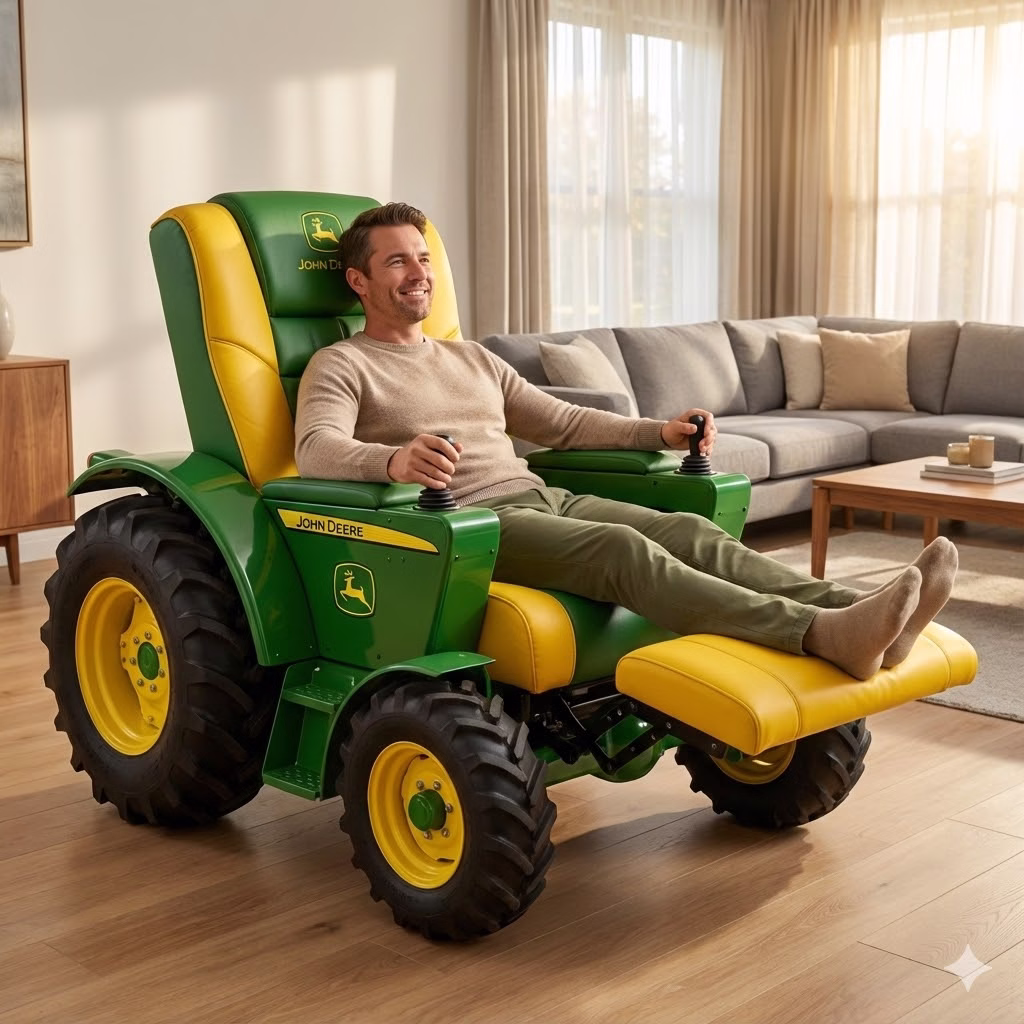Tractor Recliner: The Perfect Blend of Farm Heritage and Comfort
