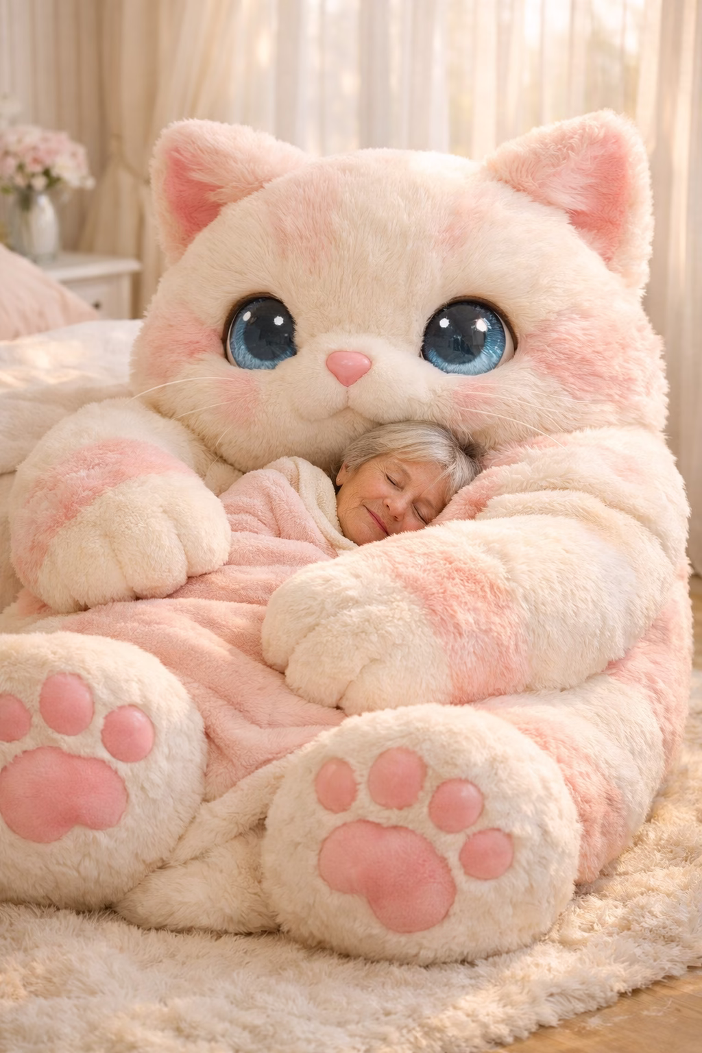 What is a Fluffy Cat Sleeping Bag?