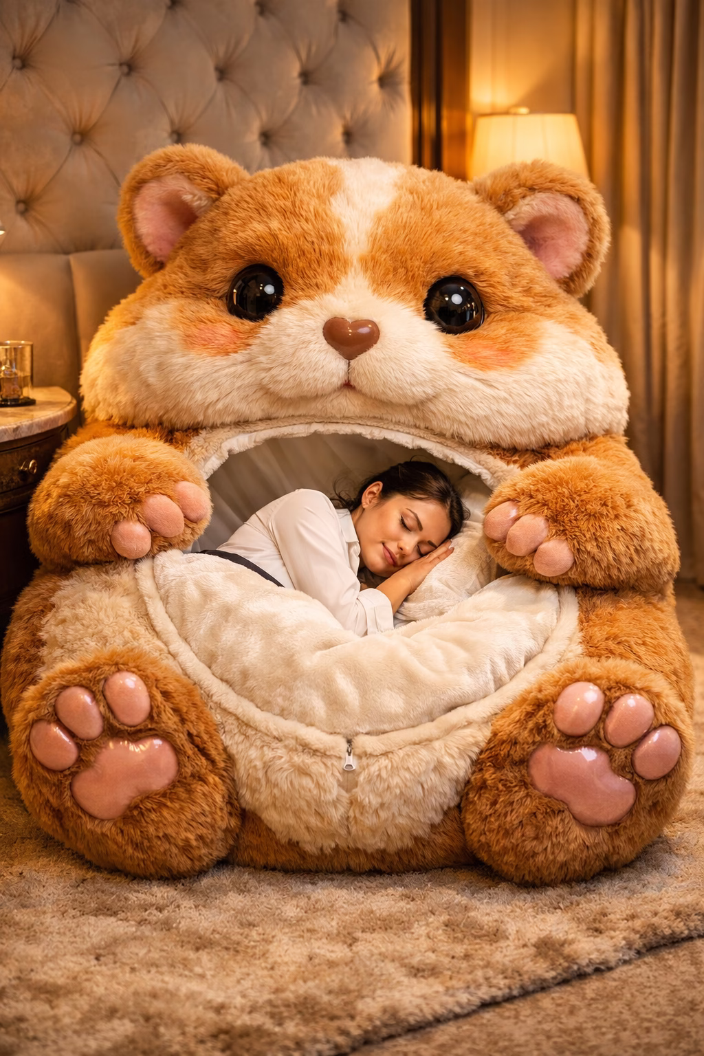 What Is a Hamster Shaped Sleeping Bag?