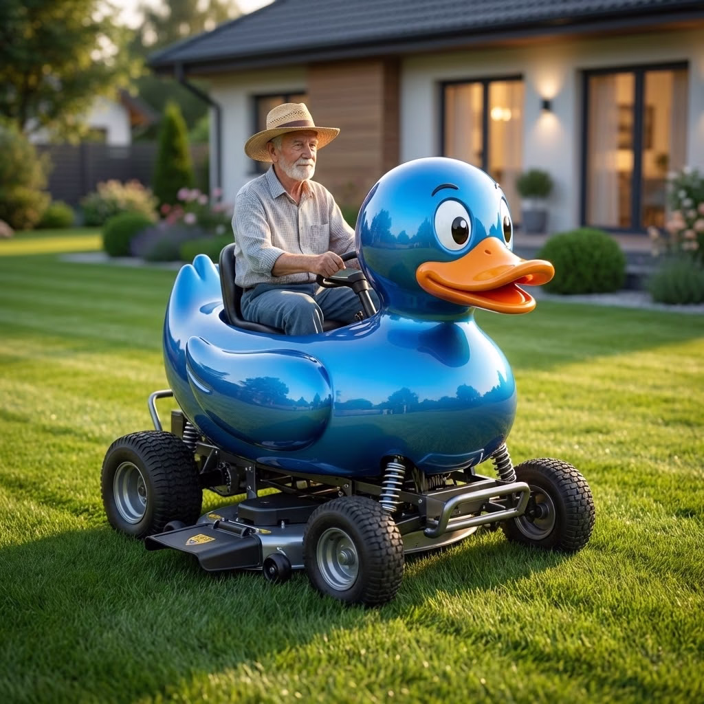 Benefits of Adding a Rubber Duck to Your Lawn Mower