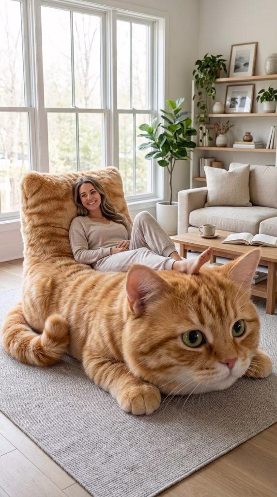 Walking Cat Recliner: Purr-fect Comfort Meets Feline Fantasy