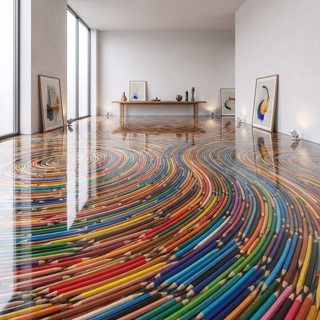 Why Pencil Epoxy Floors Are Taking Over Social Media