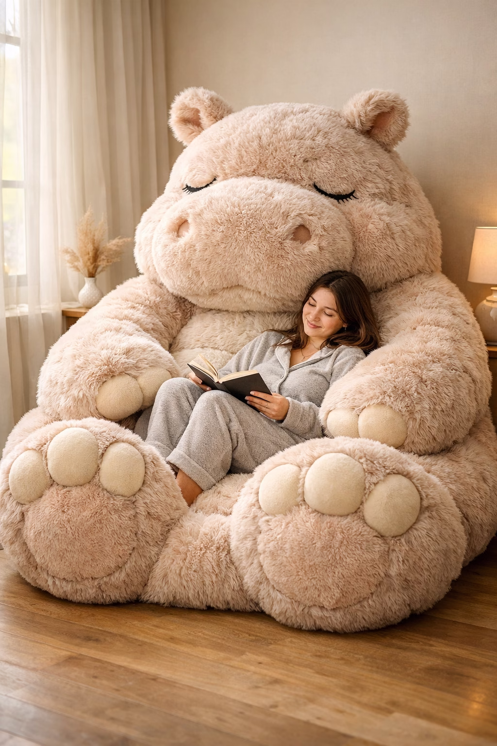 Benefits of Choosing a Plush Hippo Sleeping Chair