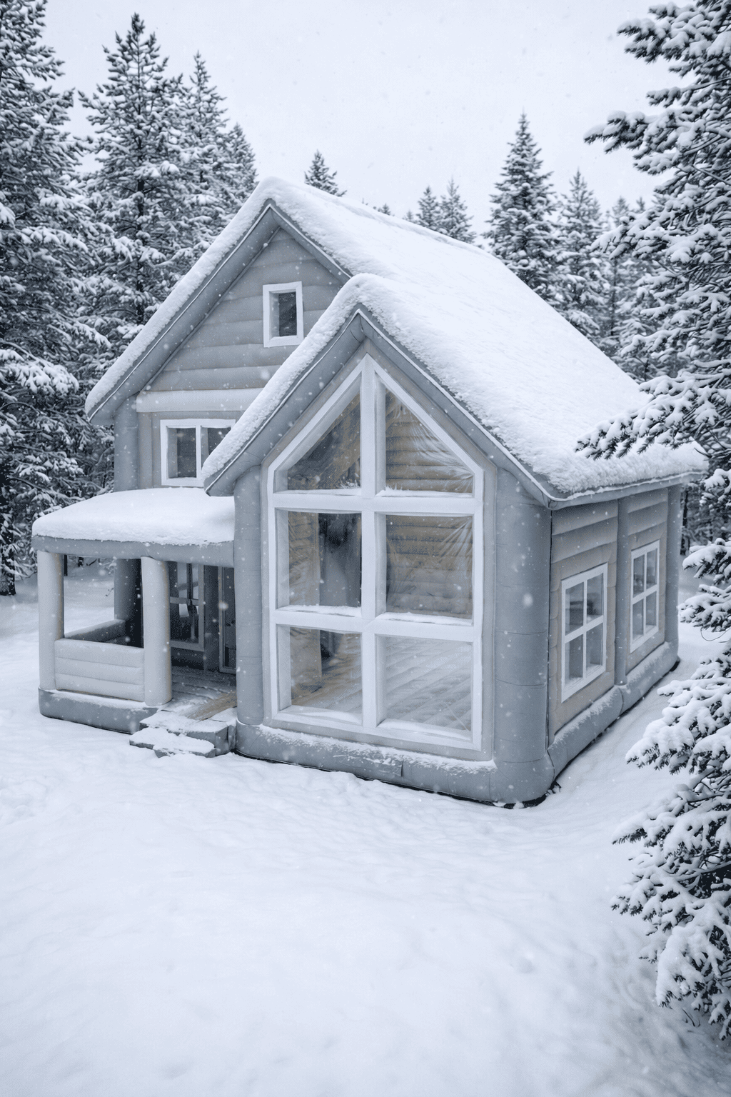 Inflatable Snow Cabin: Your Portable Winter Wonderland Retreat