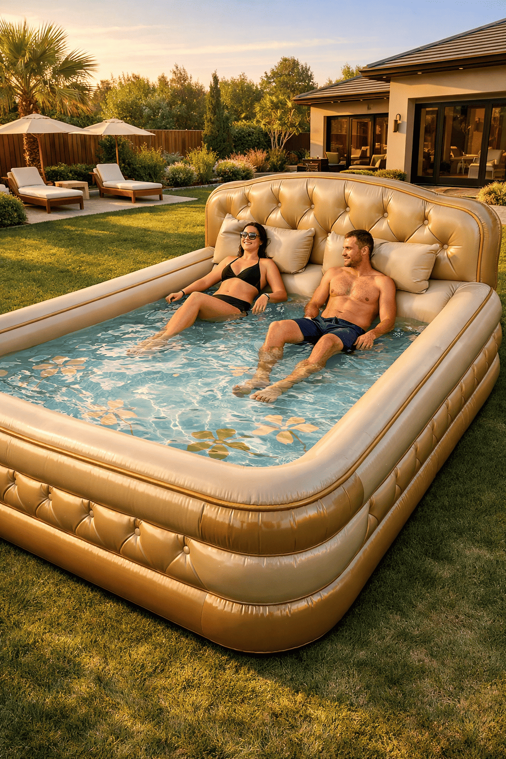 Inflatable Bed Pool: Sleep, Float, and Relax in Ultimate Comfort