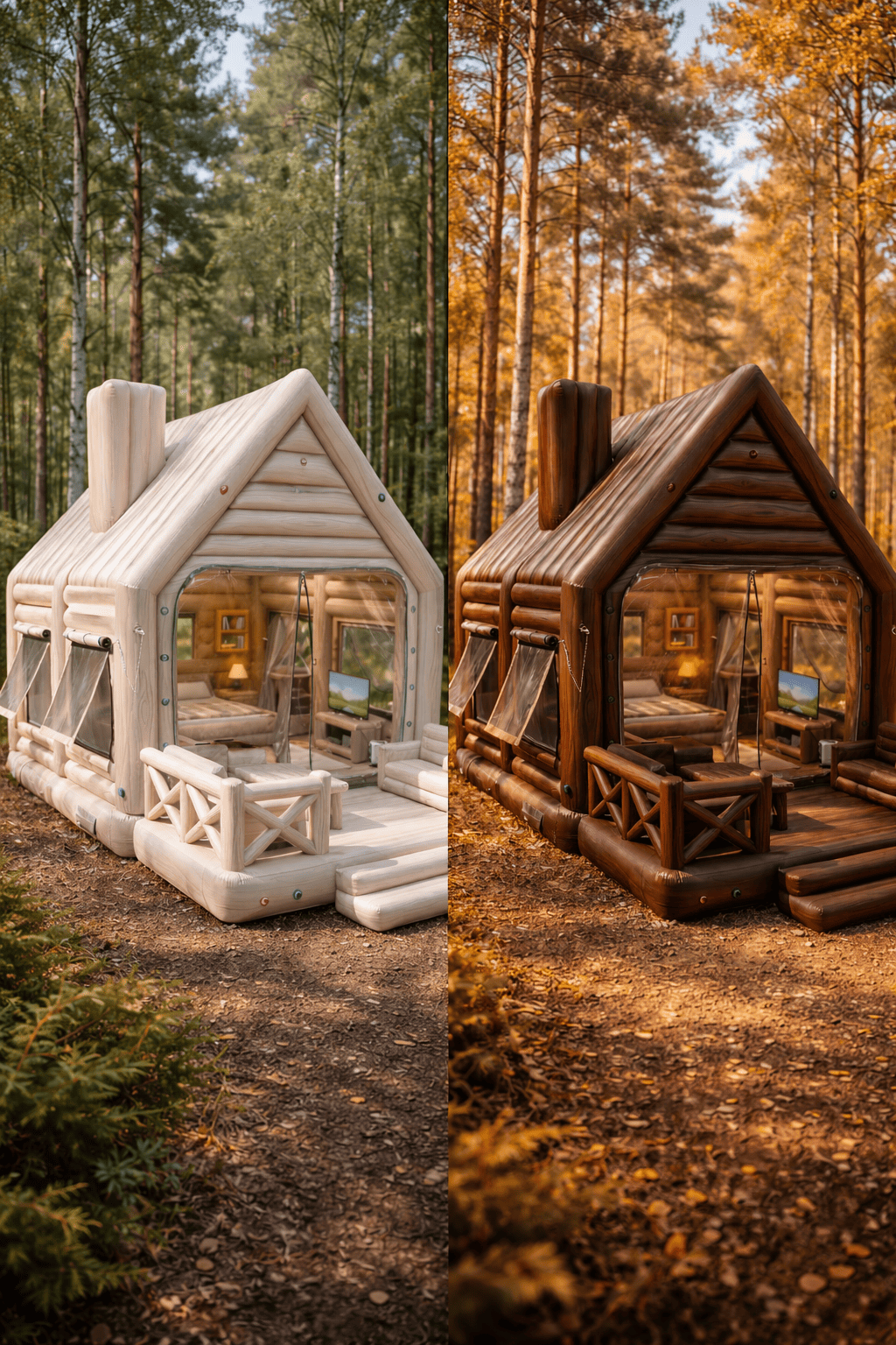 Advantages Over Traditional Cabins