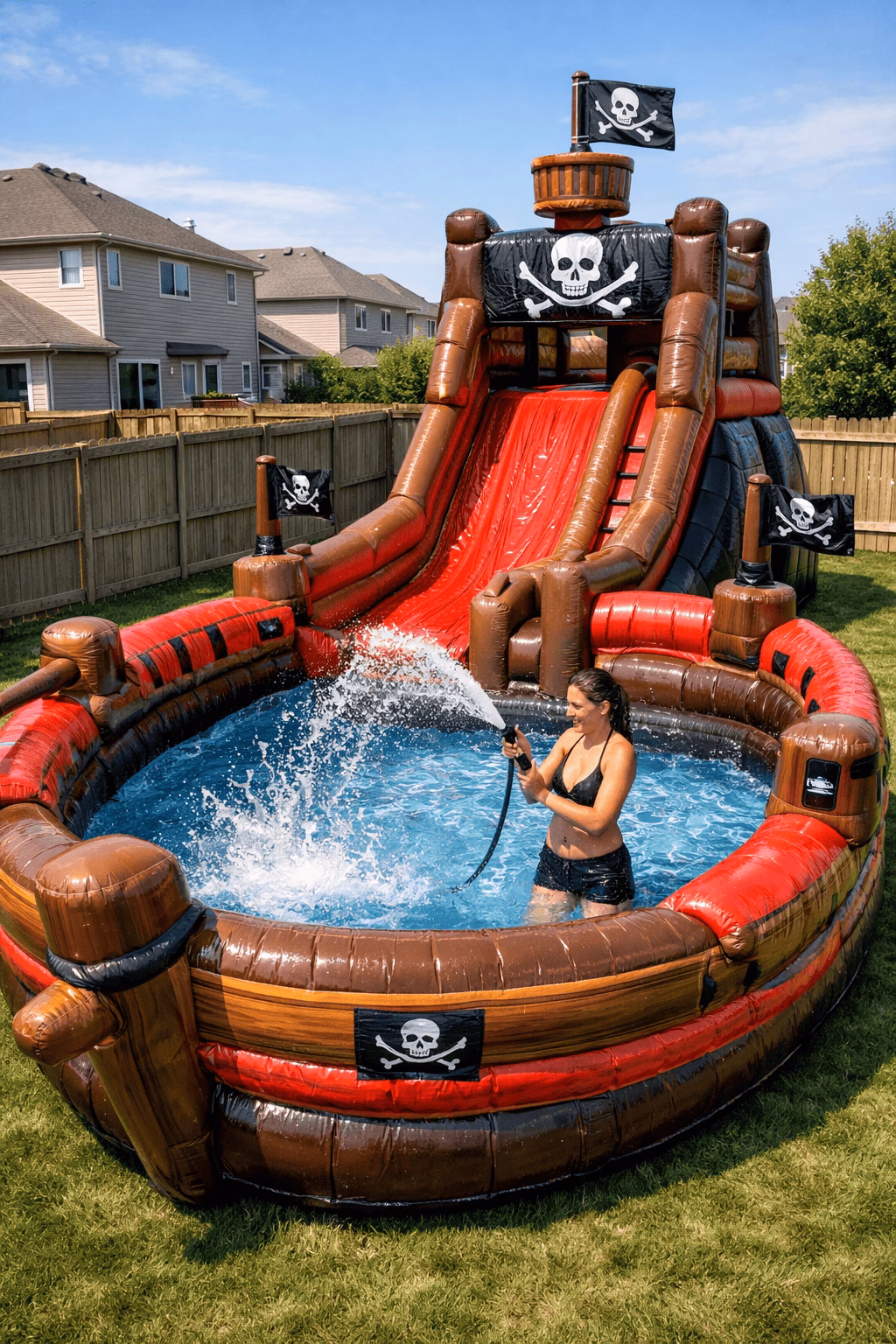 Key Features to Look for in a Giant Inflatable Pirate Ship Pool