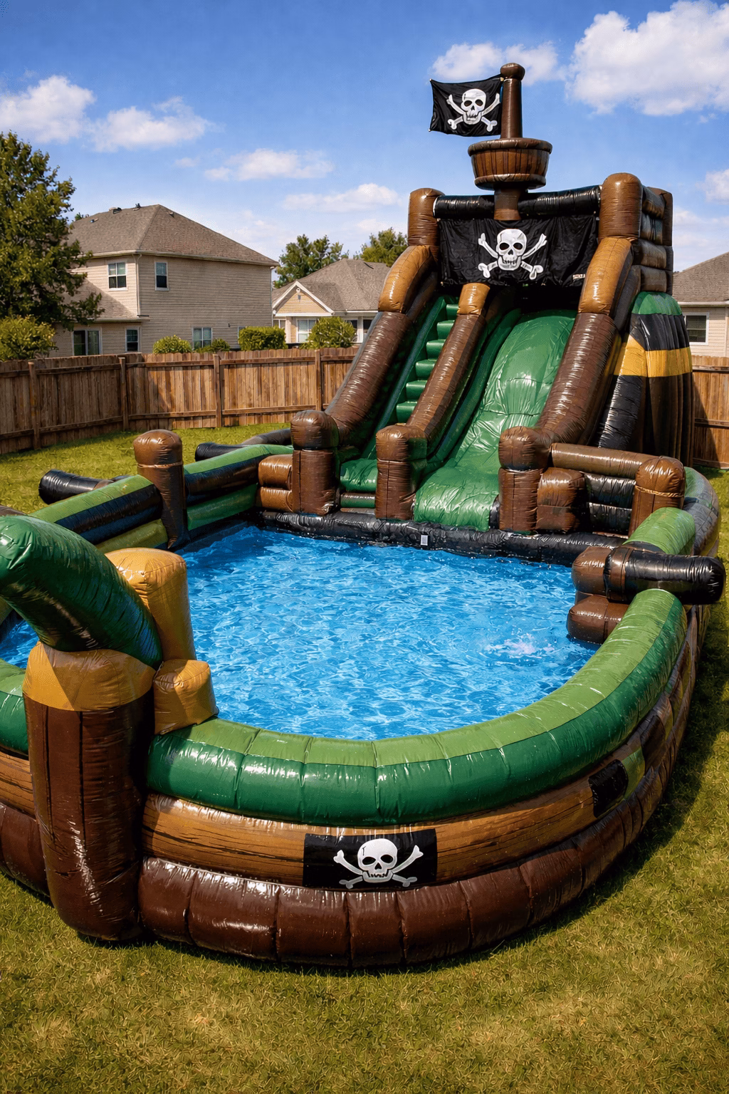 Safety Tips for Giant Inflatable Pirate Ship Pools