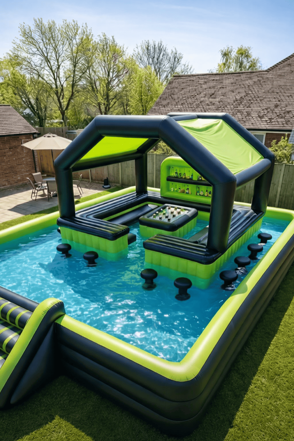 Giant Inflatable Pool Bar: The Ultimate Floating Entertainment Hub