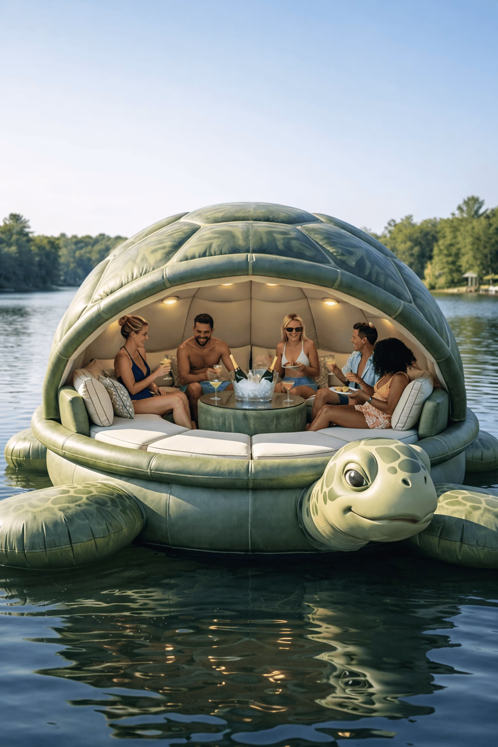 Types of Giant Turtle Floats