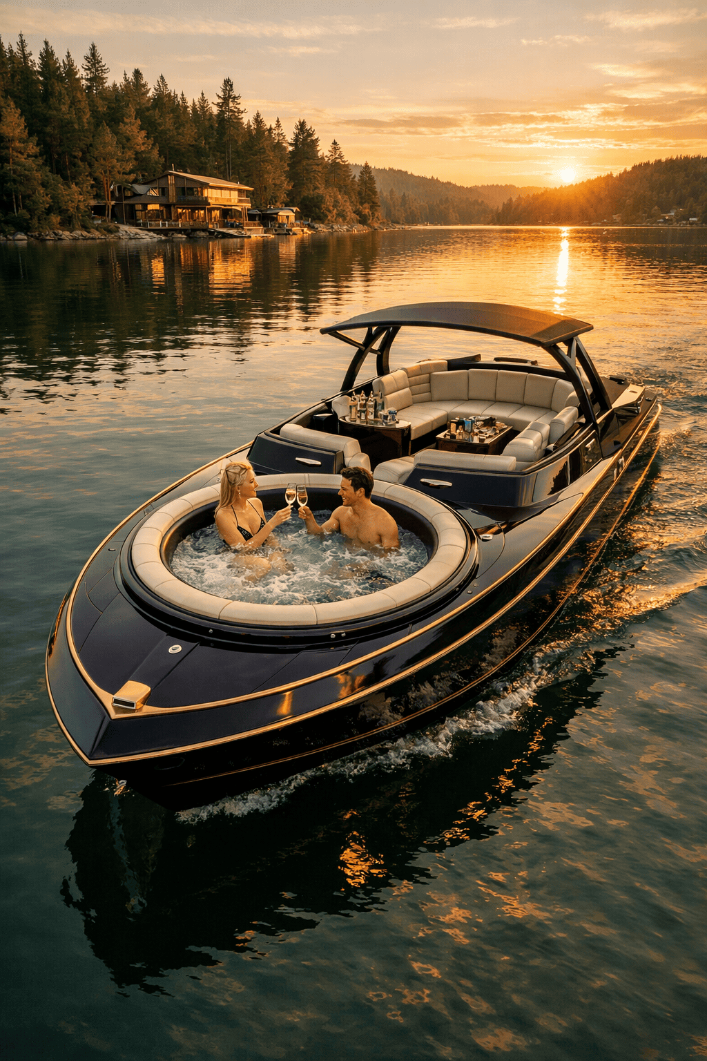 Hot Tub Boat: The Ultimate Fusion of Soaking and Sailing