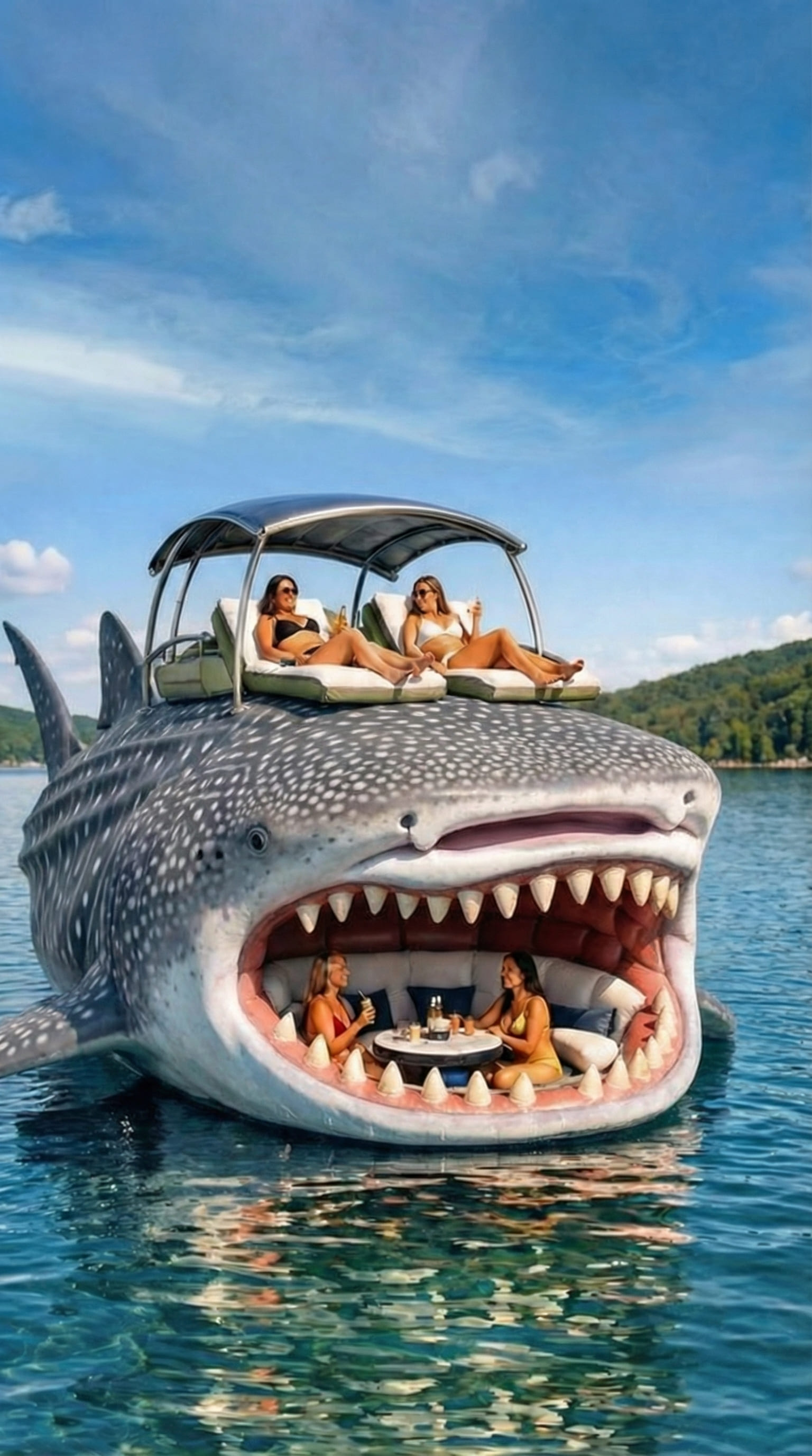 What Is an Inflatable Animal Luxury Float?