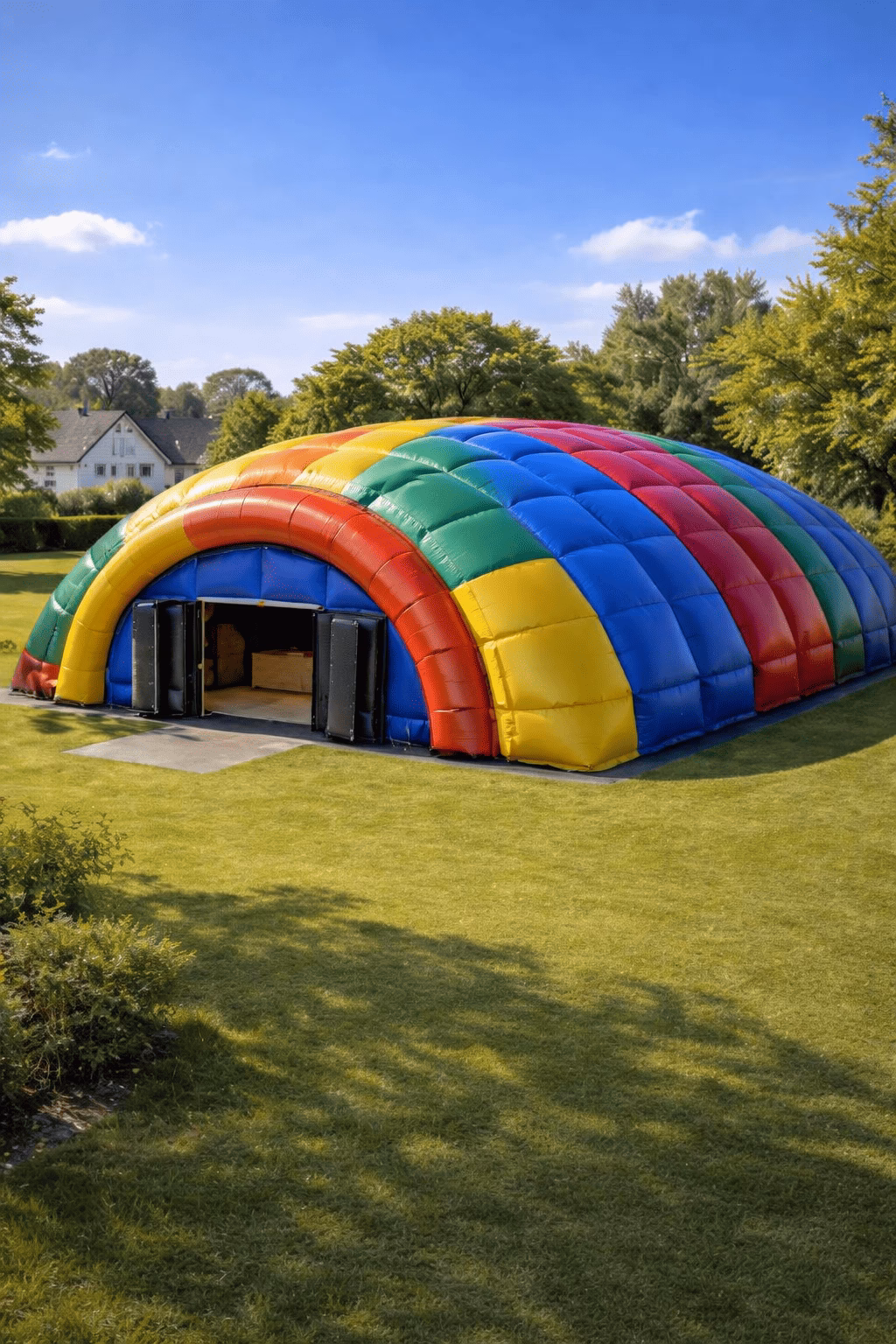What Is an Inflatable Dome House?