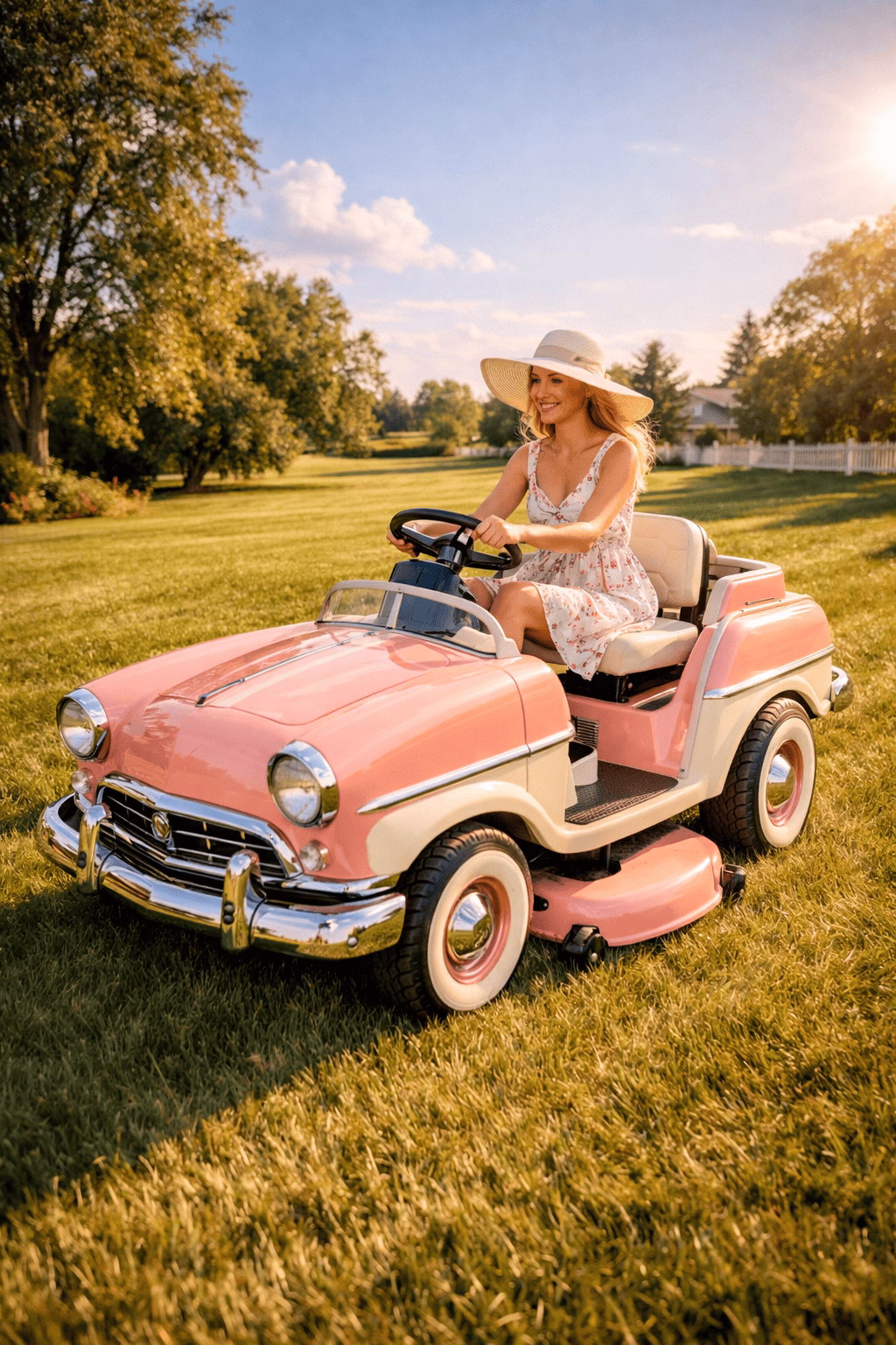 Key Features to Look for in a Classic Car Lawn Mower