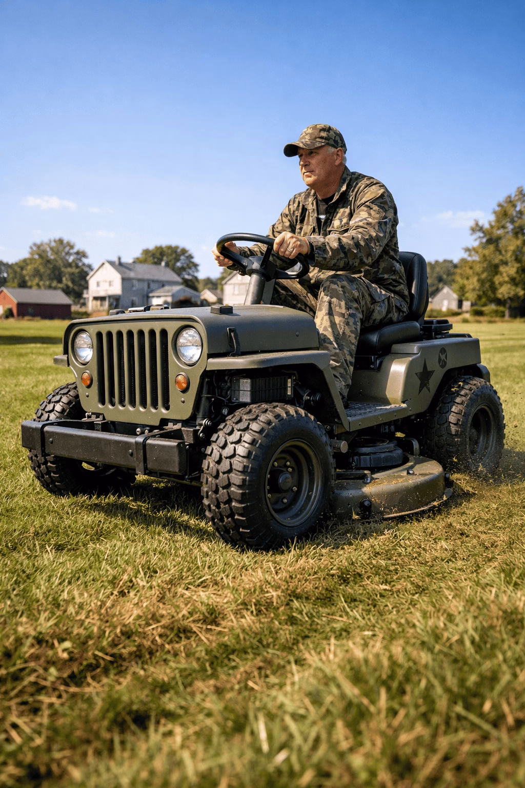 Who Is the Classic Car Lawn Mower For?