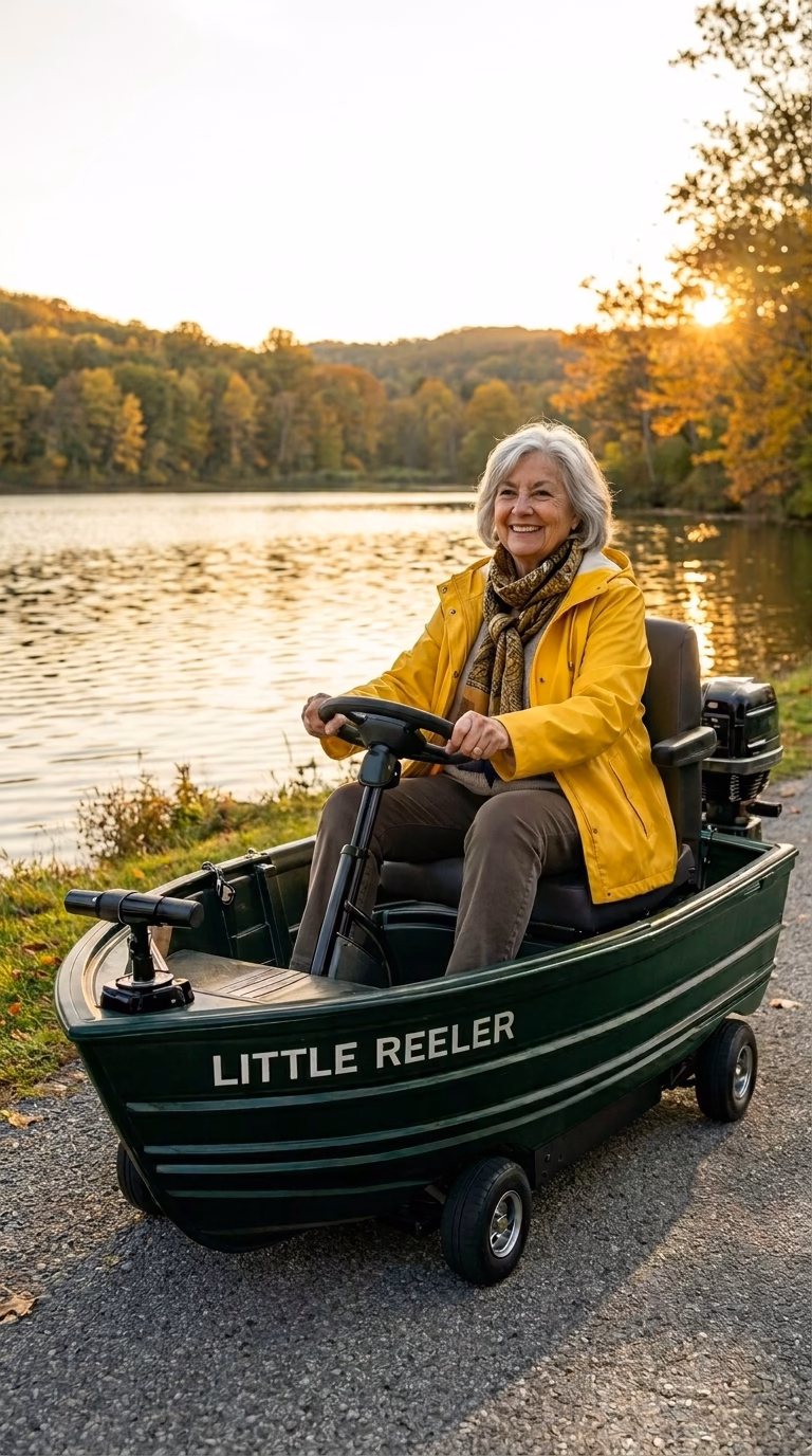 What Is a Fishing Boat Mobility Scooter?