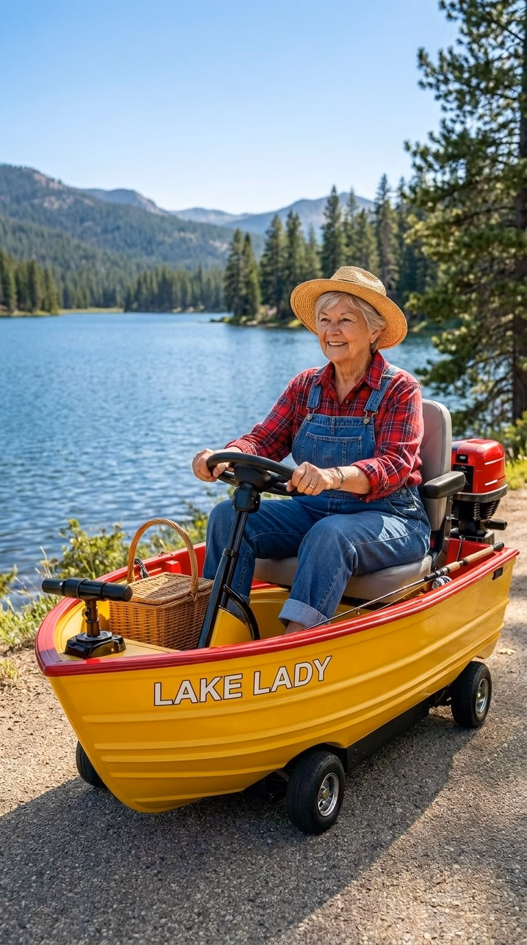 Who Is the Fishing Boat Mobility Scooter For?