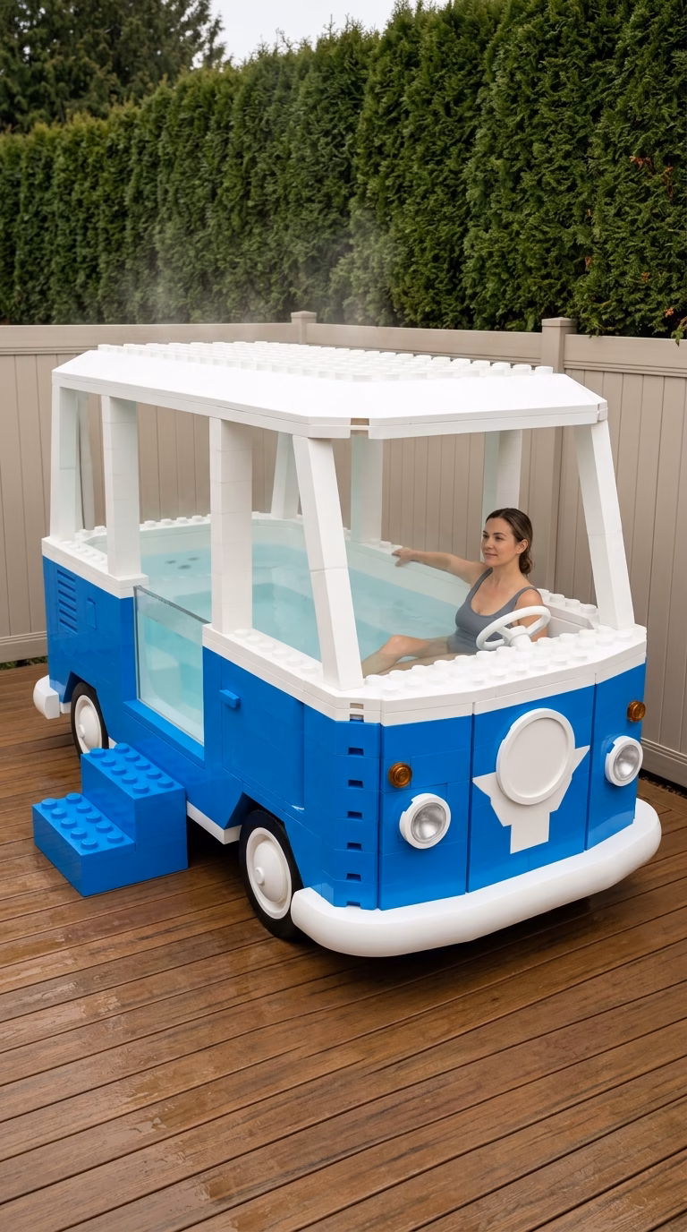 LEGO Retro Microbus Spa Tub