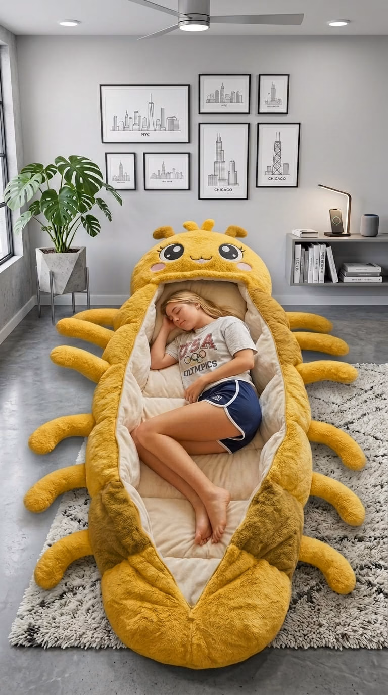 Who Is the Hugging Caterpillar Sleeping Bag For?