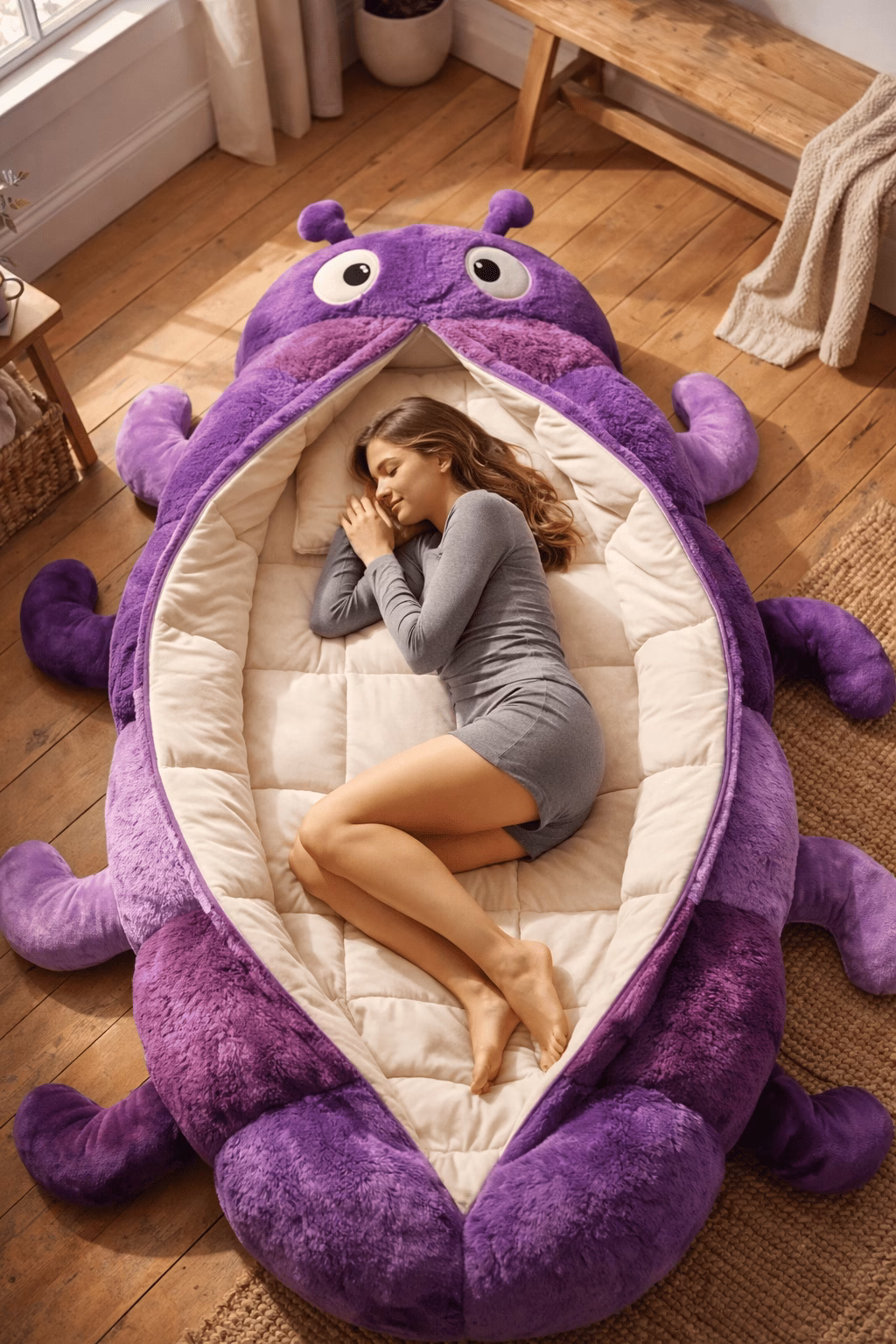 What Is a Hugging Caterpillar Sleeping Bag?