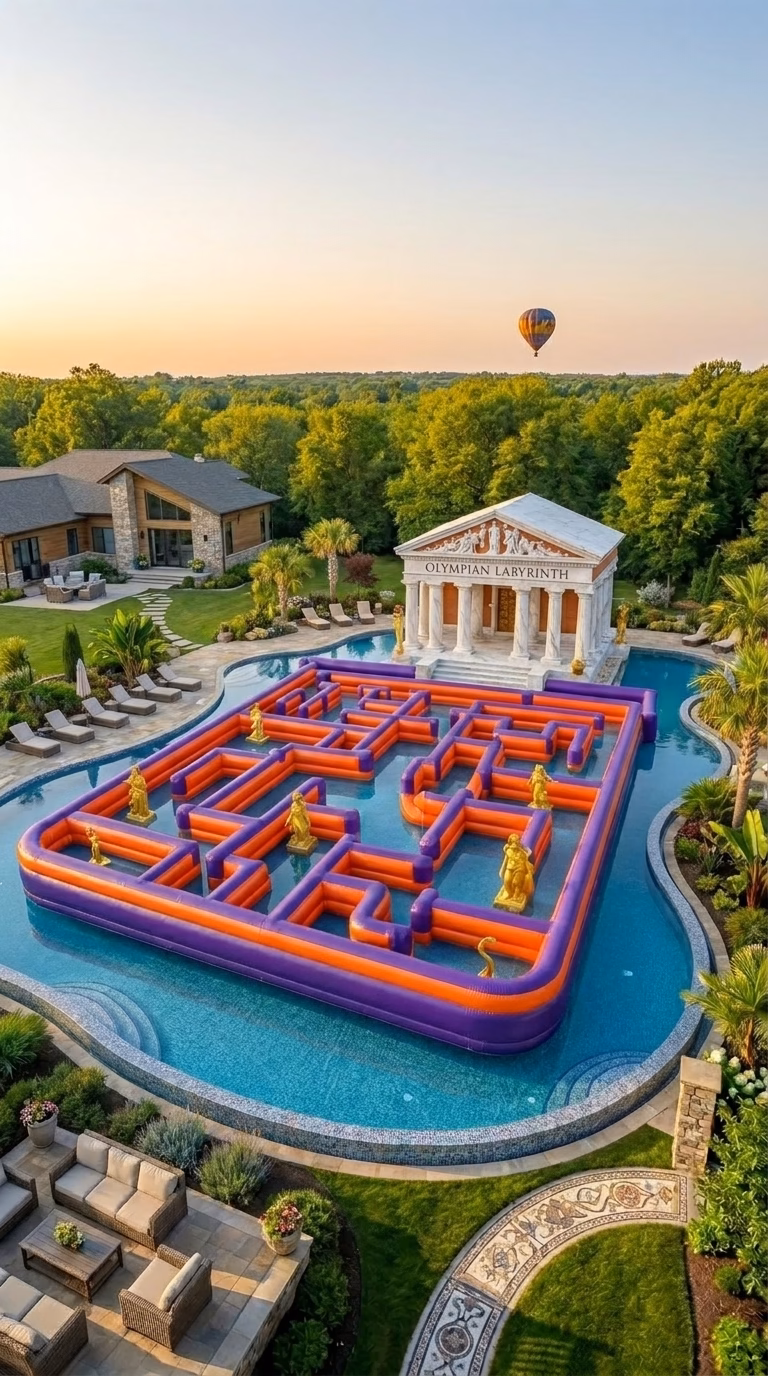 Inflatable Maze Pool Ideas: How to Use Yours This Summer