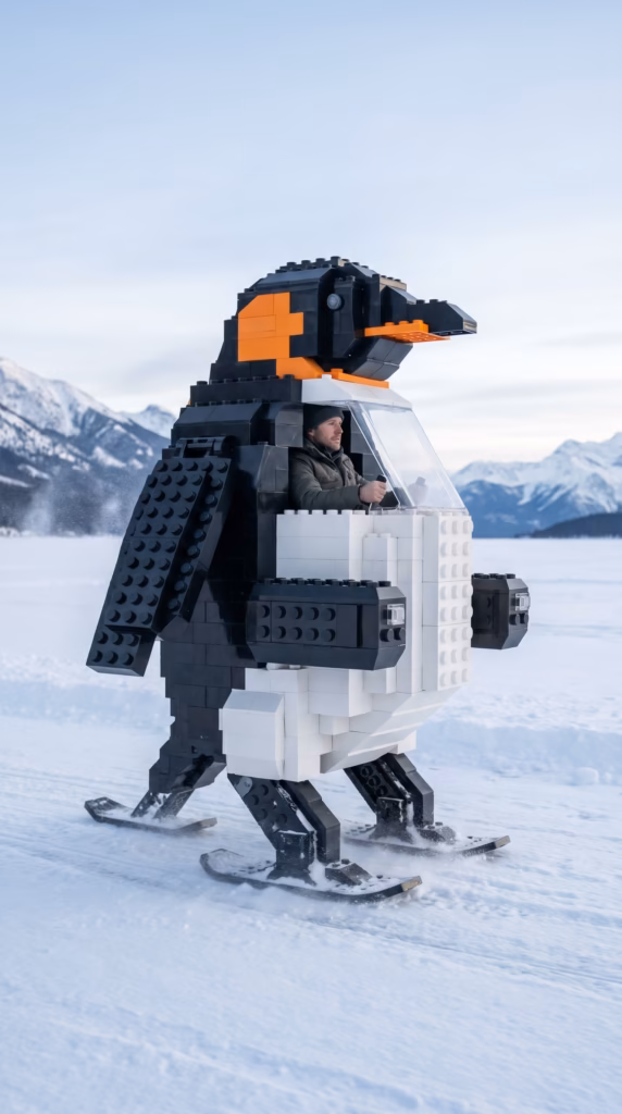 LEGO Penguin Ice Walker